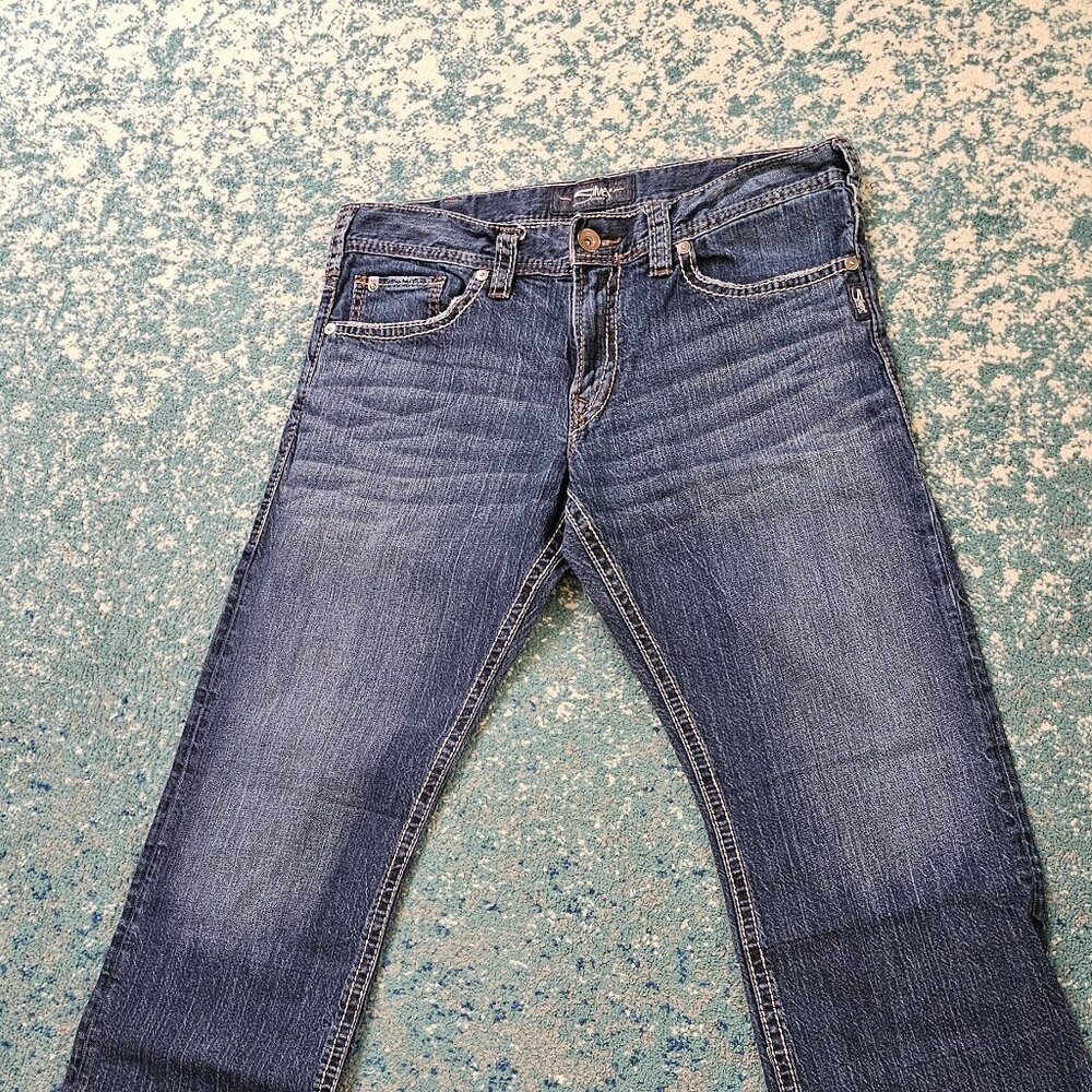 Silver Jeans Zac Relaxed Fit Jeans 36Wx34 L